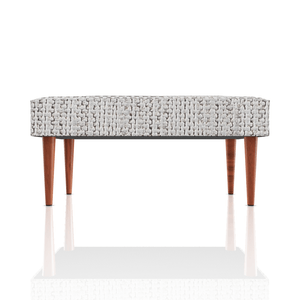 BANQUETA DIANA TELA ALPHA NIEVE