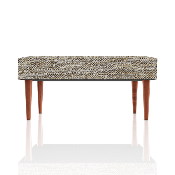 BANQUETA DIANA TELA ANABEL CREMA