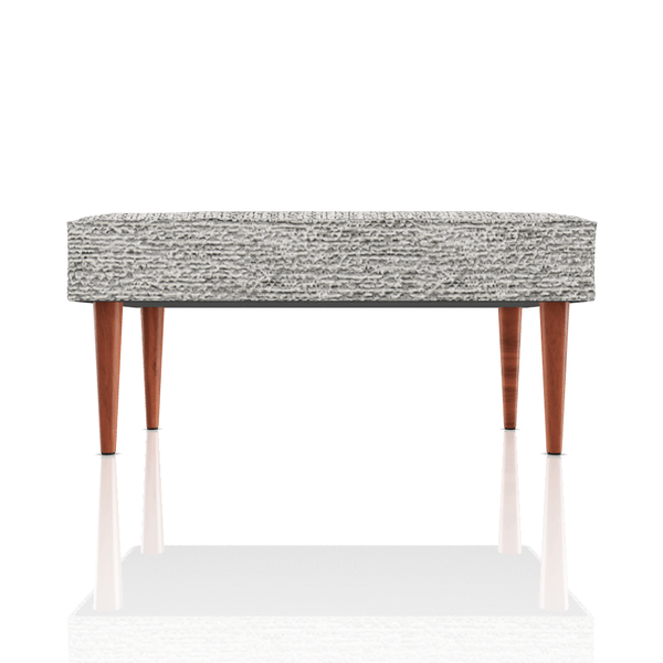 BANQUETA DIANA TELA ANABEL GRIS