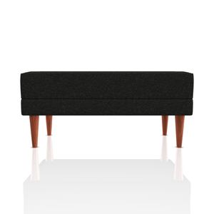 BANQUETA BERENICE TELA MICROFIBRA ITALY NEGRO