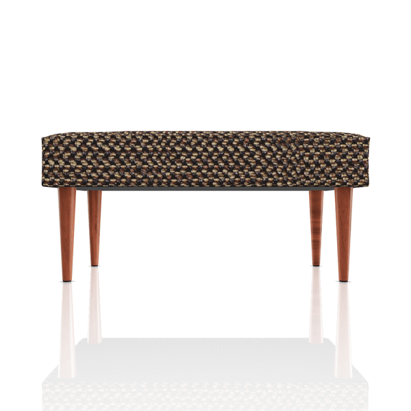 BANQUETA DIANA TELA DUNDAS MADERA