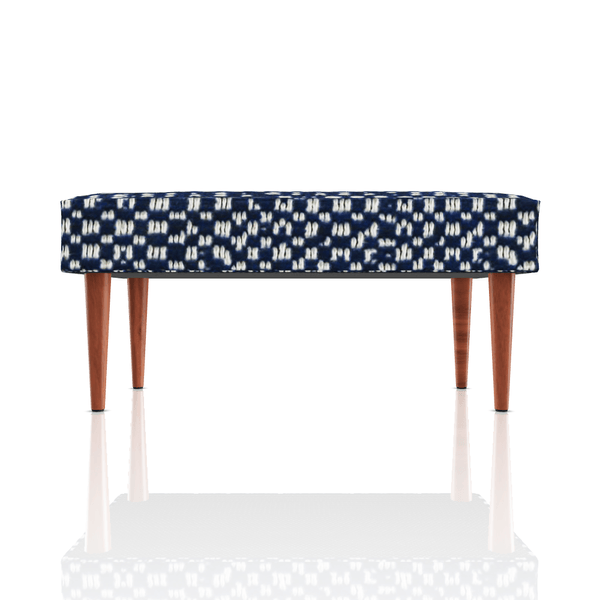 BANQUETA DIANA TELA LENA AZUL