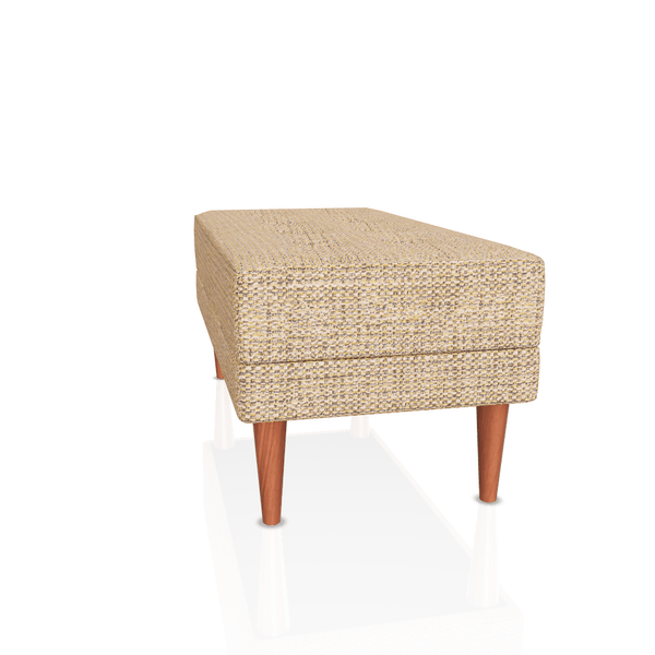 BANQUETA BERENICE TELA VESUBIO TOSTADO