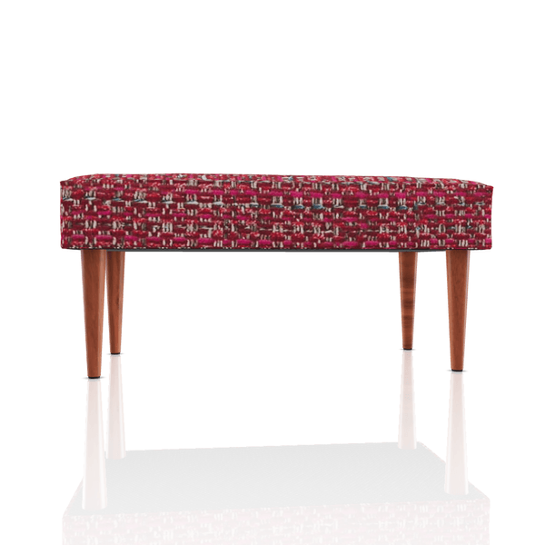 BANQUETA DIANA TELA VESUBIO GRANATE