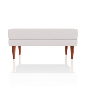 BANQUETA BERENICE ULTRA CUERO PERLA 58