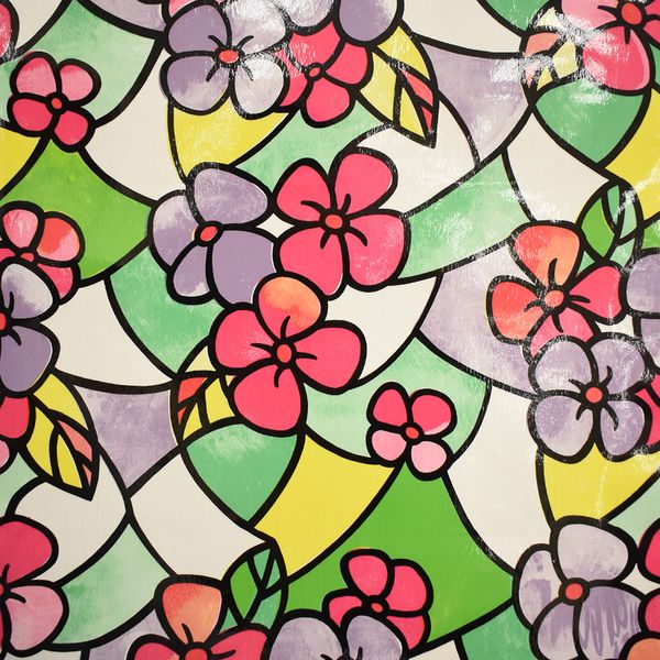 SAID AUTOADHESIVO FLORES 5544