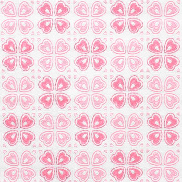 CUBREMESA ENCAJE YW ESTAMPADO FABIOLA ROSADO