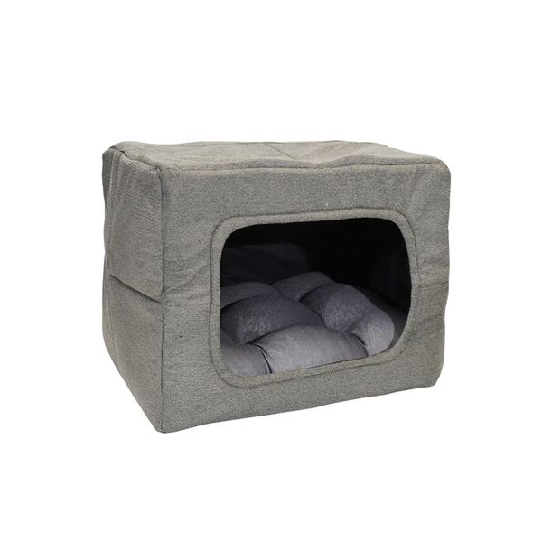 RUFFO CAMA MASCOTA CONVERTIBLE TELA MEDIANO VERDE