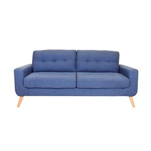 SOFA SCOTTY TELA ALPHA 3C AZUL ACERO