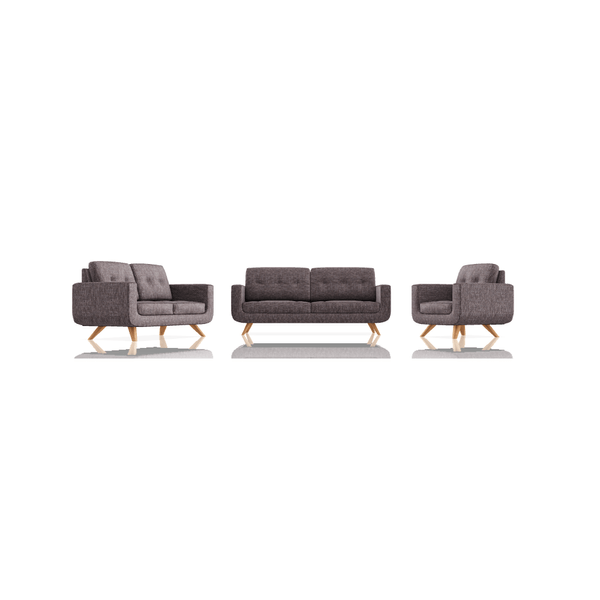 SOFA SCOTTY TELA ALPHA 3C 2C 1C CAOBA
