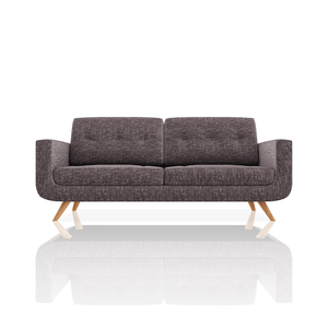 SOFA SCOTTY TELA ALPHA 3C CAOBA