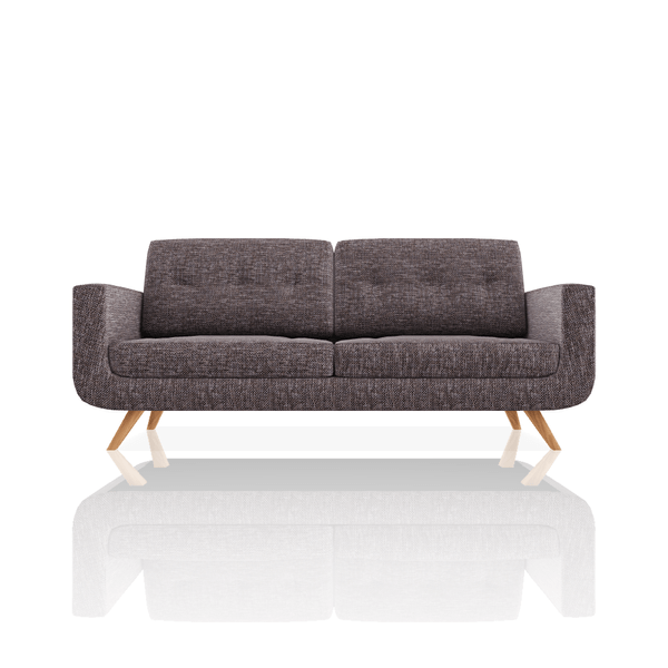 SOFA SCOTTY TELA ALPHA 3C CAOBA