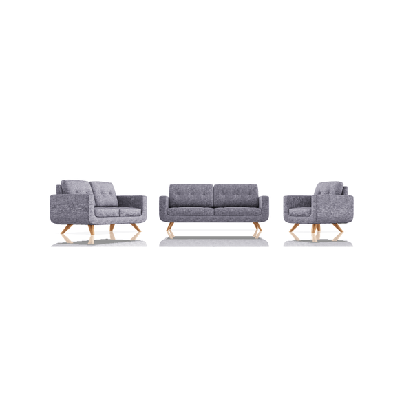 SOFA SCOTTY TELA ALPHA 3C 2C 1C CENIZO