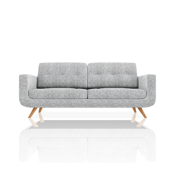 SOFA SCOTTY TELA ALPHA 3C GRIS PLATA
