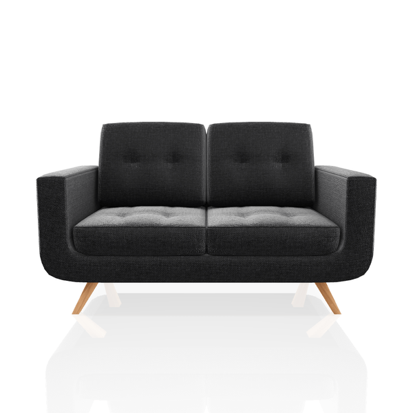 SOFA SCOTTY TELA ALPHA 2C NEGRO