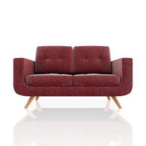 SOFA SCOTTY TELA ALPHA 2C SCARLATI