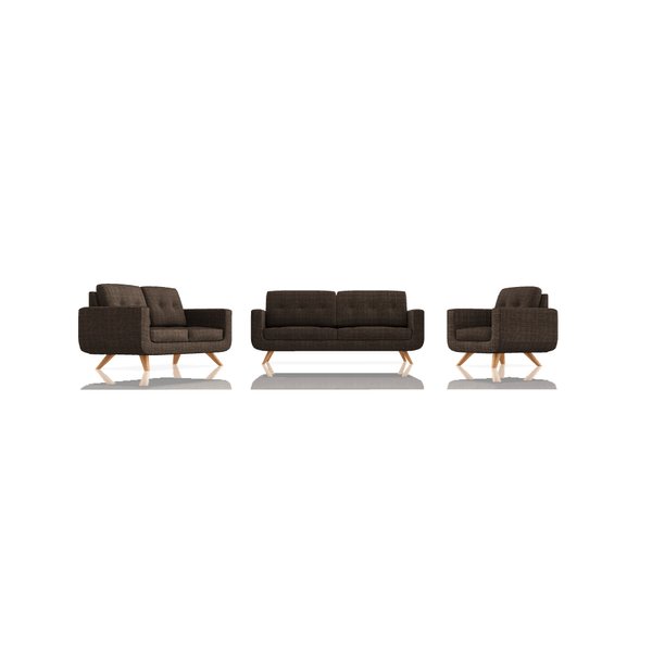 SOFA SCOTTY TELA ALPHA 3C 2C 1C TABACO