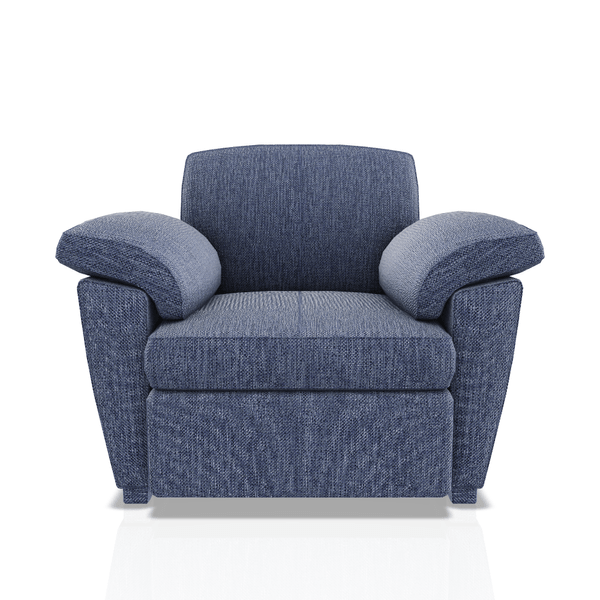 SOFA TREVOR TELA ALPHA 1C AZUL ACERO