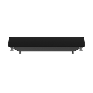 TARIMA BOX OMAR ULTRA CUERO 1.50 PLZ NEGRO 02