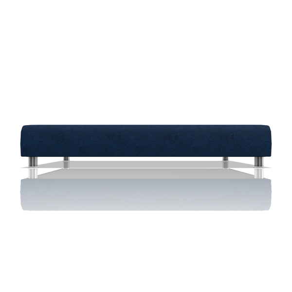 TARIMA BOX OMAR TELA MICROFIBRA ITALY 2.00 PLZ VERDE AZULADO