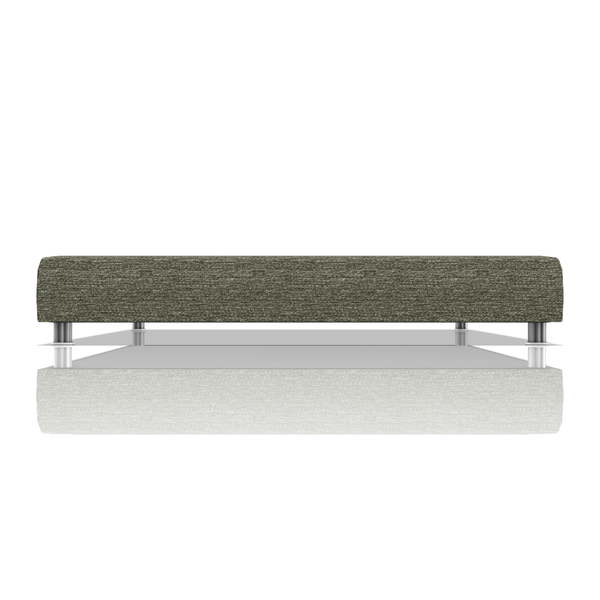 TARIMA BOX OMAR TELA DENVER QUEEN GRIS RATON