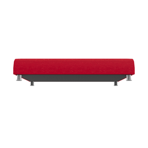 TARIMA BOX OMAR ULTRA CUERO 1.50 PLZ ROJO CEREZA 27