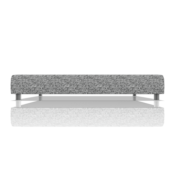 TARIMA BOX OMAR TELA LIFE QUEEN GRIS OSCURO 52