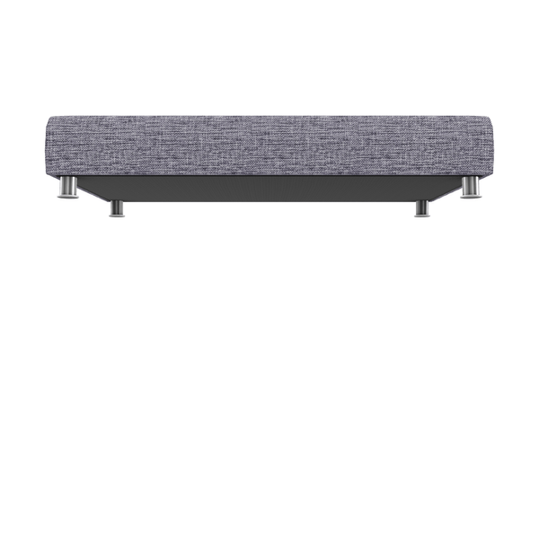 TARIMA BOX OMAR TELA ALPHA 1.50 PLZ CENIZO