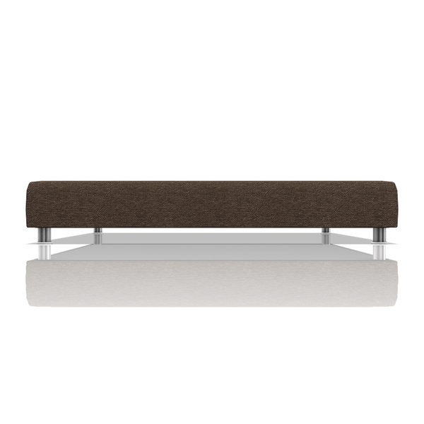 TARIMA BOX OMAR TELA DUNDAS QUEEN SEPIA