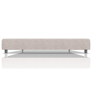 TARIMA BOX OMAR TELA NEW BELLA KING CREMA