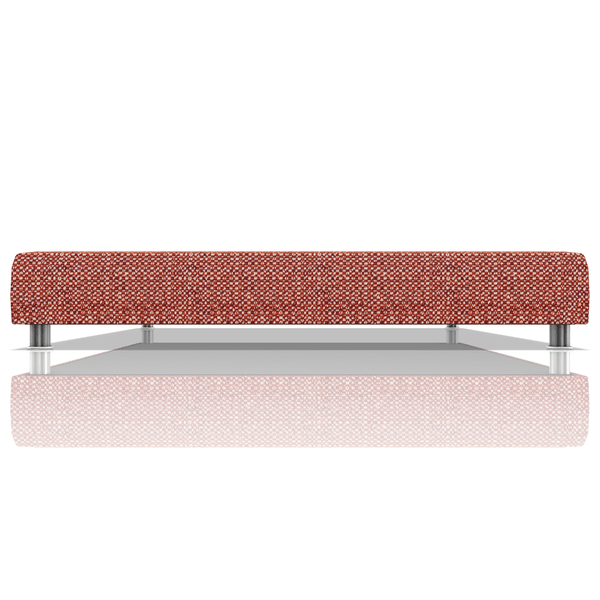 TARIMA BOX OMAR TELA LENA KING ROJIZO