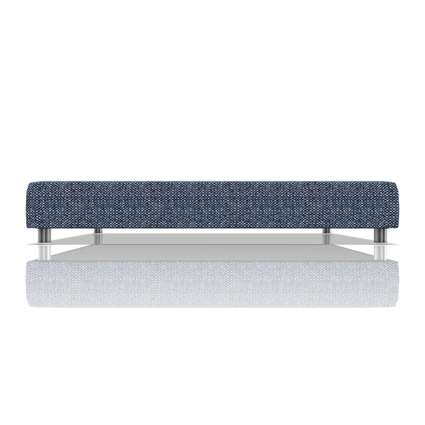 TARIMA BOX OMAR TELA LENA QUEEN AZUL