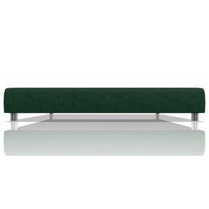 TARIMA BOX OMAR TELA MICROFIBRA ITALY KING VERDE AMAZONAS