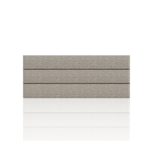 CABECERA LINEAL TELA LIFE KING MARRON CLARO 75