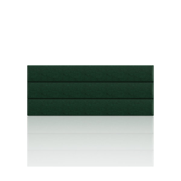 CABECERA LINEAL TELA MICROFIBRA ITALY KING VERDE AMAZONAS