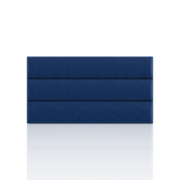 CABECERA LINEAL TELA MICROFIBRA ITALY QUEEN AZUL ATLANTICO