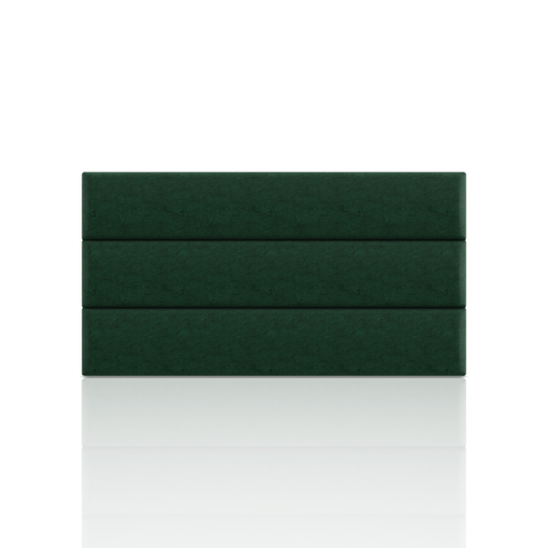 CABECERA LINEAL TELA MICROFIBRA ITALY QUEEN VERDE AMAZONAS