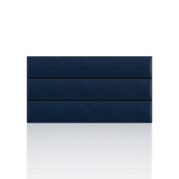 CABECERA LINEAL TELA MICROFIBRA ITALY QUEEN VERDE AZULADO