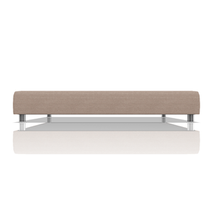 TARIMA BOX OMAR TELA DENVER QUEEN SEPIA