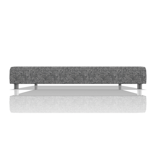 TARIMA BOX OMAR TELA NEW BELLA QUEEN GRIS RATON