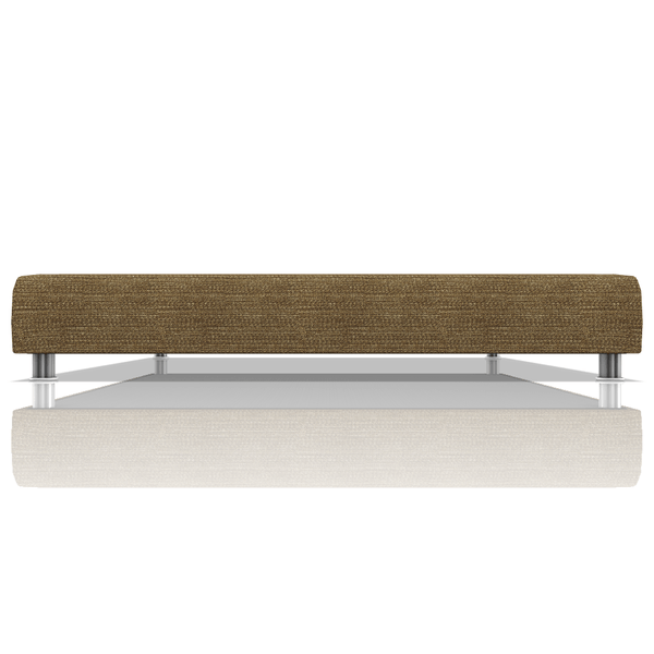 TARIMA BOX OMAR TELA DENVER KING CAOBA