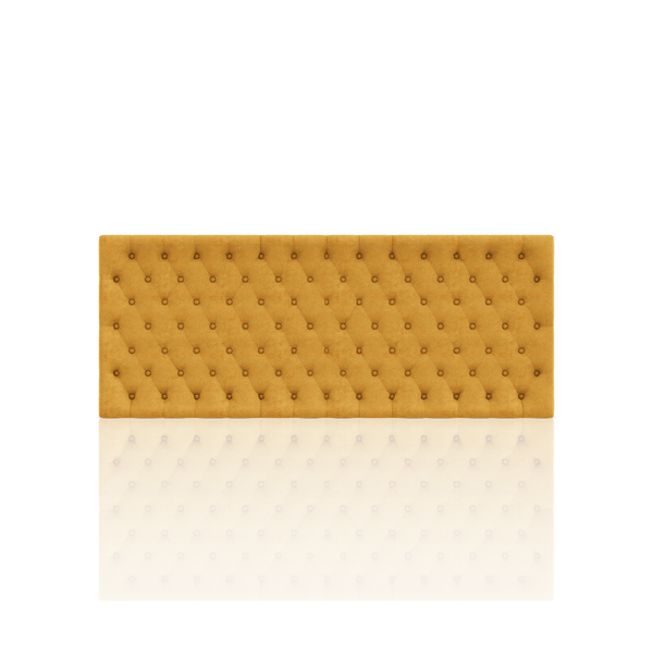 CABECERA PICANTO TELA MICROFIBRA ITALY KING AMARILLO
