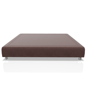 TARIMA BOX OMAR ULTRA CUERO KING CAOBA 56
