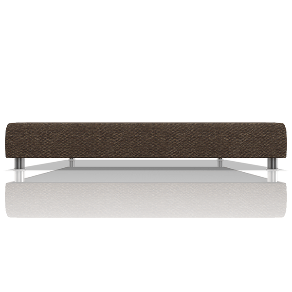 TARIMA BOX OMAR TELA DUNDAS KING SEPIA