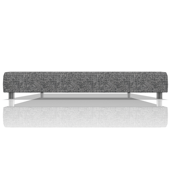 TARIMA BOX OMAR TELA NEW BELLA KING GRIS RATON