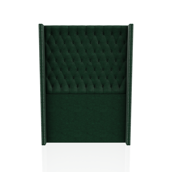 CABECERA PRINCE C.T TELA MICROFIBRA ITALY 1.50 PLZ VERDE AMAZONAS