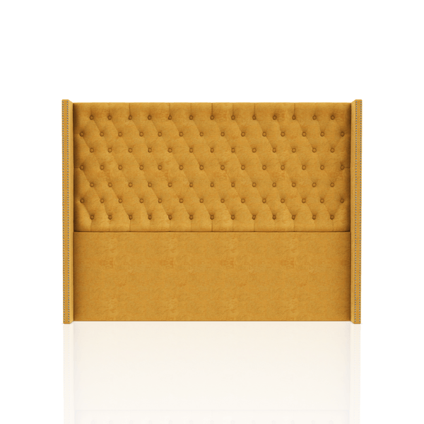 CABECERA PRINCE C.T TELA MICROFIBRA ITALY KING AMARILLO