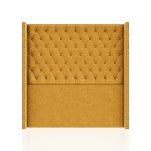 CABECERA PRINCE C.T TELA MICROFIBRA ITALY QUEEN AMARILLO