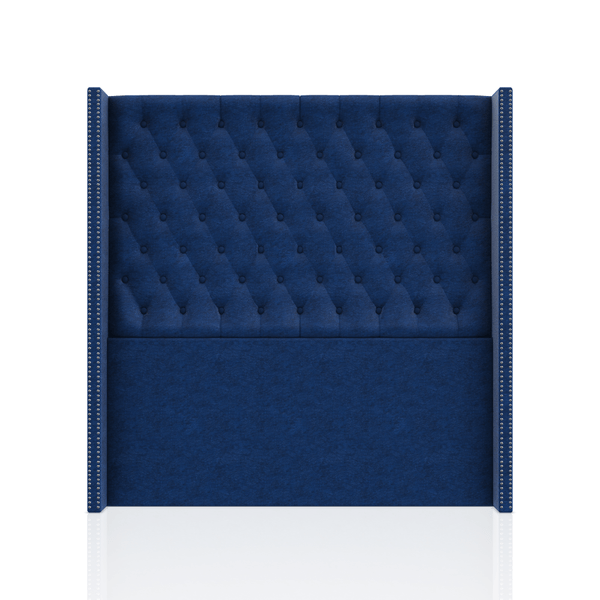 CABECERA PRINCE C.T TELA MICROFIBRA ITALY QUEEN AZUL ATLANTICO