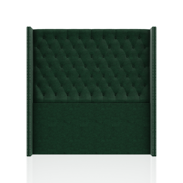CABECERA PRINCE C.T TELA MICROFIBRA ITALY QUEEN VERDE AMAZONAS